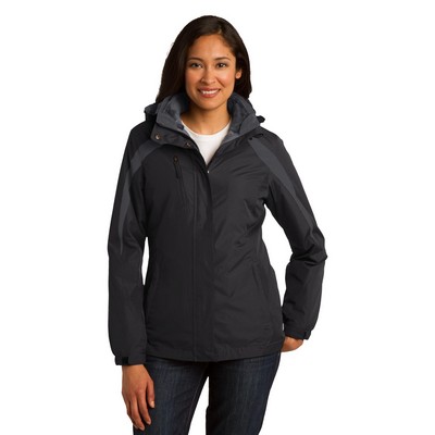 Port Authority® Women's Colorblock 3-in-1 Jacket.