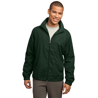 Sport-Tek® Full-Zip Wind Jacket.